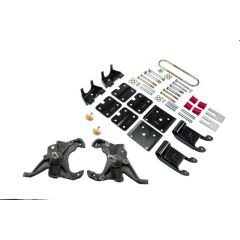 BELLTECH LOWERING KITS  1995-2002 Chevrolet Astro/Safari (2WD, w/ Factory Steel Leaf) 2" F/3.5" R drop W/O Shocks