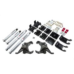 BELLTECH LOWERING KITS  1985-1995 Chevrolet Astro/Safari (2WD, w/ Factory Composite Leaf) 2" F/2.5" R drop W/ Street Performance Shocks