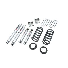 BELLTECH LOWERING KITS  1996-2003 Isuzu Hombre 6 cyl. (2WD) 2" or 3" F/2" R drop W/ Street Performance Shocks