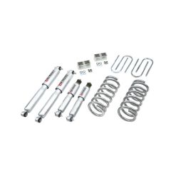 BELLTECH LOWERING KITS  1996-2003 Isuzu Hombre 4 cyl. (2WD) 1" F/2" R drop W/ Street Performance Shocks