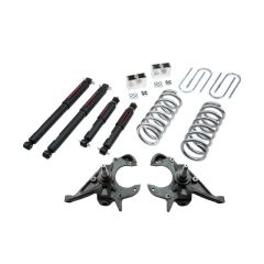 BELLTECH LOWERING KITS  1996-2003 Isuzu Hombre 4 cyl. (2WD) 3" F/3" R drop W/ Nitro Drop II Shocks