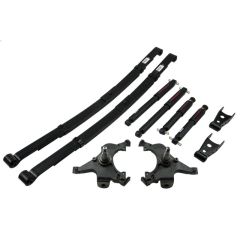 BELLTECH LOWERING KITS  1992-1999 Chevrolet Suburban (2WD) 2" F/4" R drop W/ Nitro Drop II Shocks