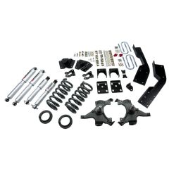 BELLTECH LOWERING KITS  1995-1999 Chevrolet Suburban (2WD) 4" or 5" F/7" R drop W/ Street Performance Shocks