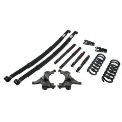 BELLTECH LOWERING KITS  1992-1998 Chevrolet Suburban (2WD, inc 3/4 Ton 6 Lug) 3" F/4" R drop W/ Nitro Drop II Shocks