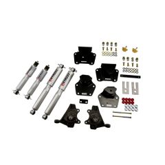 BELLTECH LOWERING KITS  1991-1996 Dodge Dakota (Std Cab, V8) 2" F/4" R drop W/ Street Performance Shocks