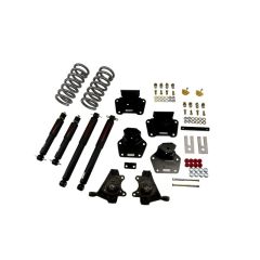 BELLTECH LOWERING KITS  1991-1996 Dodge Dakota (Std Cab, V8) 4" F/4" R drop W/ Nitro Drop II Shocks