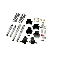BELLTECH LOWERING KITS  1991-1996 Dodge Dakota (Std Cab, V8) 4" F/4" R drop W/ Street Performance Shocks