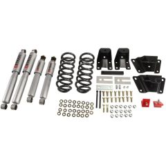 BELLTECH LOWERING KITS  1989-1997 Ford Ranger (Ext Cab) 2" F/4" R drop W/ Street Performance Shocks