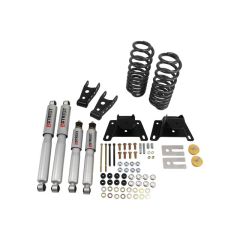 BELLTECH LOWERING KITS  1987-1996 Ford F-150 (Std Cab) 2" F/4" R drop W/ Street Performance Shocks