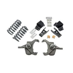 BELLTECH LOWERING KITS  1975-1991 Chevrolet Silverado C30 1 Ton (Crew Cab & Dually Only) 4" F/4" R drop W/O Shocks