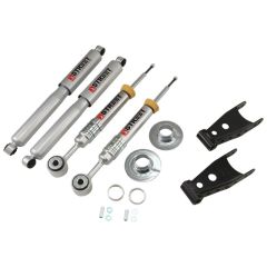BELLTECH LOWERING KITS 2009-2013 Ford F-150 (All Cabs) 4wd +2" to -2" F/2" R drop W/ Street Performance Shocks