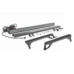 Rough Country LED Light Kit | Windshield Mount | 50" Spectrum Dual Row | Jeep Wrangler TJ (97-06)