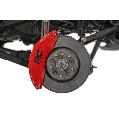 Rough Country Caliper Covers | Front and Rear | Red | Jeep Wrangler JK/Wrangler Unlimited (07-18)