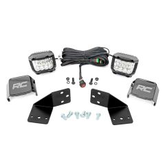 Rough Country LED Light Kit | Rear Mount | 3" Chrome Pair | Wide Angle | CFMOTO UFORCE 1000