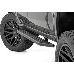 Rough Country OV2 Running Boards | Side Step Bars | Crew Cab | Chevy/GMC 1500/2500HD (19-26)