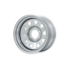 Rough Country Steel Wheel | Chrome | 16x8 | 6x5.5 | 4.25 Bore | -12