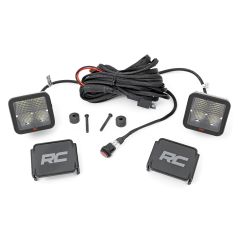 Rough Country LED Light Kit | Cowl Mount | 2" Spectrum Pair | Jeep Gladiator JT/Wrangler JL (18-26)