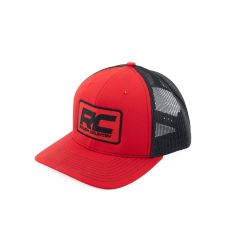 Rough Country Rough Country Hat | Black Mesh | Rough Country Patch | Black/Red - Richardson 112