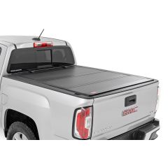 Rough Country Hard Tri-Fold Flip Up Bed Cover | 5' Bed | Chevy/GMC Canyon/Colorado (15-26)