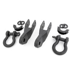 Rough Country Tow Hook to Shackle Bracket | D-Ring Combo | Chevy Colorado 2WD/4WD (15-22)