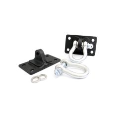 Rough Country D Ring Shackles and Mounts | Stubby Winch Bumpers | Jeep Wrangler JK/Wrangler Unlimited (07-18)
