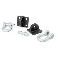 Rough Country D Ring Shackles and Mounts | TJ Stubby | XJ Winch | Jeep Cherokee XJ (84-01)/Wrangler TJ (97-06) 