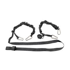Rough Country Elastic Straps | Carabiner Ends | 1" X 6' | Pair