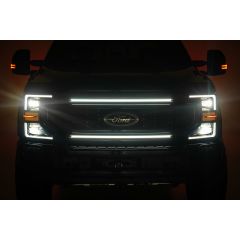 Rough Country LED Light Kit | Grille Mount | 30 Inch DRL | Ford F-250/F-350 Super Duty (17-22)