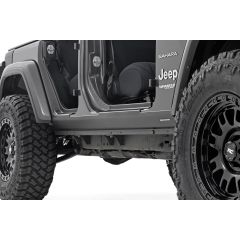 Rough Country Trail Cladding | Rocker Sill Plates | Jeep Wrangler Unlimited 4WD (2018-2026)