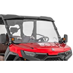 Rough Country Vented Full Windshield | Scratch Resistant | CFMOTO UFORCE U10 Pro