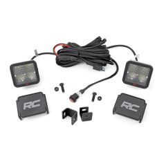 Rough Country LED Light Kit | Ditch Mount | 2" Spectrum Pair | Spot | Toyota Tundra (22-26)