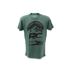 Rough Country Rough Country T-Shirt | RC Mountains | Forest Green | LG