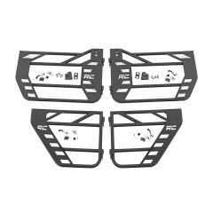 Rough Country Tubular Doors | Front and Rear | Jeep Wrangler JK/Wrangler Unlimited (07-18)