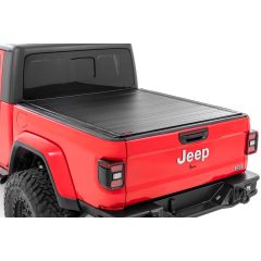 Rough Country Hard Roll Up Bed Cover | 5' Bed | Jeep Gladiator JT 4WD (2020-2026)