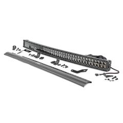 Rough Country LED Light Kit | Front Mount | 40" Black Dual Row | White DRL | Honda Talon 1000