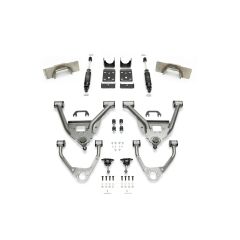 IHC Suspension 2007-2016 GM1500 (Cast) 5/7 Lowering Kit Extended/Crew Cab W/ Weld On C-Notch