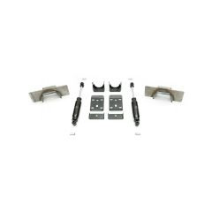 IHC Suspension 2007-2018 GM1500 6" Single Cab|7" Extended/Crew Cab Rear Lowering Kit W/ Weld On C-Notch