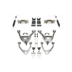 IHC Suspension 2014-2018 GM1500 (Aluminum/Stamped) 5/7 Lowering Kit Extended/Crew Cab W/ Weld On C-Notch