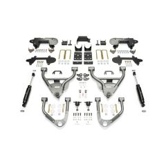 IHC Suspension 2019-Present GM1500 4/6 Lowering Kit W/ Bolt On C-Notch (All Cabs)