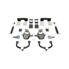 IHC Suspension 1999-2006 (2007 Classic) GM 4WD 3/5 Lowering Kit W/ Bolt On C-Notch
