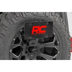 Rough Country License Plate Relocation Bracket | Jeep Wrangler JL (18-26)/Wrangler Unlimited (18-26) 