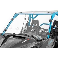 Rough Country Vented Full Windshield | Scratch Resistant | Can-Am Maverick Max 1000R X