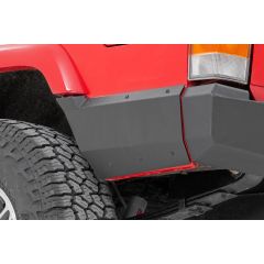 Rough Country Quarter Panel Armor | Rear | Factory Flare | Jeep Cherokee XJ 2WD/4WD (97-01)