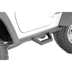 Rough Country Contoured Drop Steps | 2 Door | Jeep Wrangler JK 4WD (2007-2018)