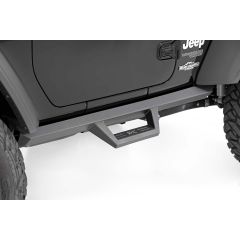 Rough Country Contoured Drop Steps | 2 Door | Jeep Wrangler JL 4WD (2018-2026)