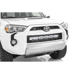 Rough Country LED Light Kit | Bumper Mount | 30" Black Dual Row | Toyota 4Runner (14-20)