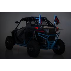 Rough Country LED Light Whip Kit | 2 ft | Multi-Color | 2-pc