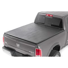 Rough Country Soft Tri-Fold Bed Cover | 6'4" Bed | Ram 1500/2500/3500 2WD/4WD (2010-2025 & Classic)