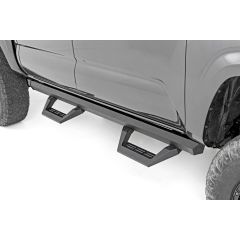 Rough Country SRX2 Adj Aluminum Step | Double Cab | Toyota Tacoma 2WD/4WD (2005-2023)