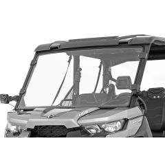Rough Country Full Windshield | Scratch Resistant | Can-Am Defender HD 8/HD 9/HD 10
